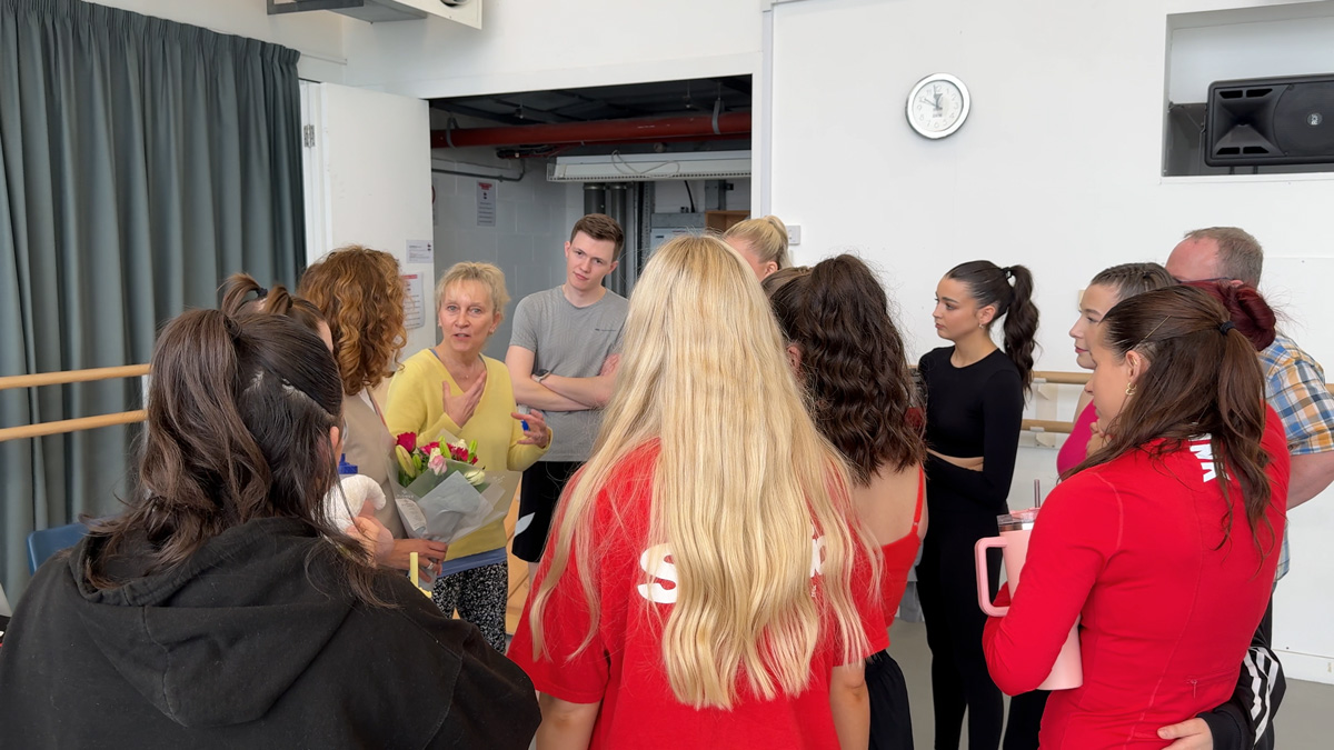 Musical Theatre students at London Studio Centre meet theatre agents